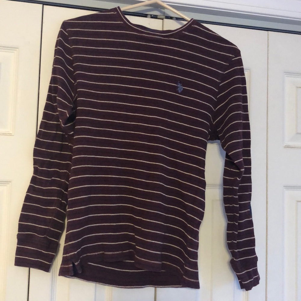 Men’s long sleeve polo shirt